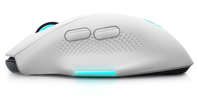 Dell Alienware Wireless Gaming Mouse - AW620M (Lunar Light)